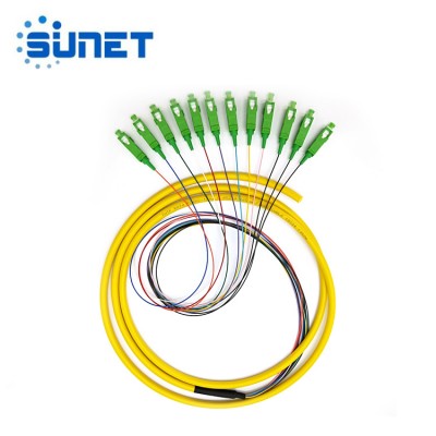 Gold Seller 12 Cores Bunched Fiber Optic Patch Cord Pigtail